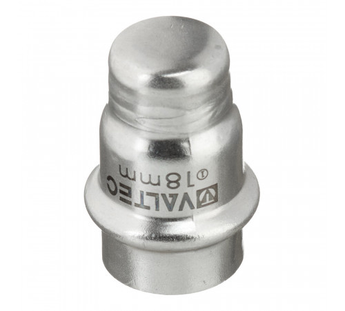 Заглушка Valtec (VTi.961.I.000018) 18 мм нержавеющая сталь Заглушка Valtec (VTi.961.I.000018) 18 мм нержавеющая сталь