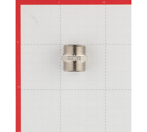 Ниппель Valtec 3/4 НР(ш) х 3/4 НР(ш) латунный (VTr.582.N.0005) Ниппель Valtec 3/4 НР(ш) х 3/4 НР(ш) латунный (VTr.582.N.0005)