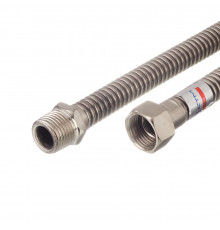 Подводка для газа сильфонная CTM 1/2 ВР(г) х 1/2 НР(ш) 100 см