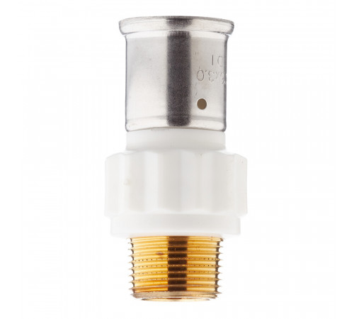 Муфта Henco (17PKW-2605) 26(пресс) х 3/4 НР(ш) PVDF белая Муфта Henco (17PKW-2605) 26(пресс) х 3/4 НР(ш) PVDF белая