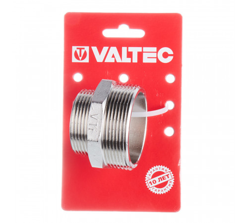 Ниппель переходной Valtec 2 НР(ш) х 1 1/2 НР(ш) латунный (VTr.580.N.0908) Ниппель переходной Valtec 2 НР(ш) х 1 1/2 НР(ш) латунный (VTr.580.N.0908)