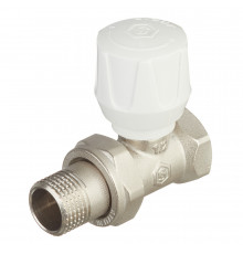 Клапан регулирующий Stout 1/2 НР(ш) х 1/2 ВР(г) для радиатора (SVR 2122 000015)
