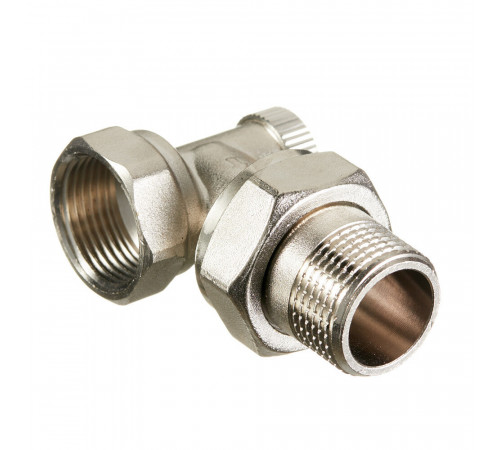 Клапан запорный угловой Arrowhead Element 3/4 НР(ш) х 3/4 ВР(г) для радиатора (215133) Клапан запорный угловой Arrowhead Element 3/4 НР(ш) х 3/4 ВР(г) для радиатора (215133)