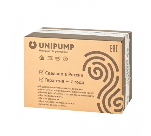 Насосная станция UNIPUMP Auto Eco Jet 100 LA 50 л/мин (92877) Насосная станция UNIPUMP Auto Eco Jet 100 LA 50 л/мин (92877)