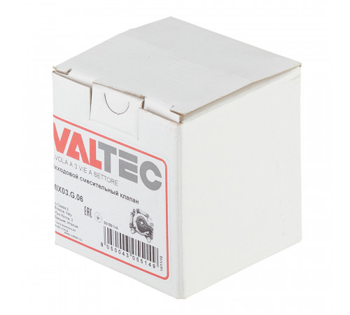Клапан смесительный Valtec 3-х ходовой 1 ВР(г) KVs 11,57 (VT.MIX03.G.06) Клапан смесительный Valtec 3-х ходовой 1 ВР(г) KVs 11,57 (VT.MIX03.G.06)