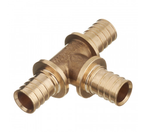Тройник Stout 25 х 25 х 25 мм латунный (SFA-0013-000025) Тройник Stout 25 х 25 х 25 мм латунный (SFA-0013-000025)