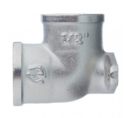 Водорозетка Stout 1/2 ВР(г) х 1/2 ВР(г) никелированная латунная (SFT-0039-000012)
