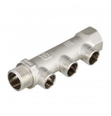 Коллектор Valtec 3/4 ВР(г) х 3 выхода 1/2 НР(ш) х 3/4 НР(ш) (VTc.500.N.0503)