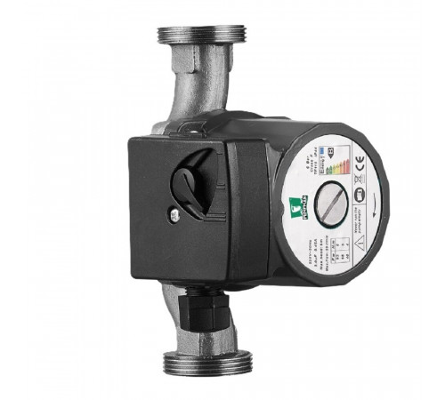 Циркуляционный насос для систем отопления Pumpman DN25 подъем 6 м 180 мм с гайками (GRS-SS25/6) Циркуляционный насос для систем отопления Pumpman DN25 подъем 6 м 180 мм с гайками (GRS-SS25/6)
