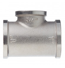 Тройник Valtec 1 ВР(г) х 3/4 ВР(г) х 1 ВР(г) латунный (VTr.750.N.0605)