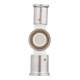 Тройник Henco (11PKW-262620) 26(пресс) х 26(пресс) х 20(пресс) PVDF белый