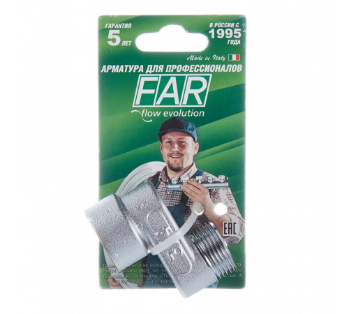 Эксцентрик Far 3/4 ВР(г) х 3/4 НР(ш) х 30 мм латунный (FC 5560 334) Эксцентрик Far 3/4 ВР(г) х 3/4 НР(ш) х 30 мм латунный (FC 5560 334)