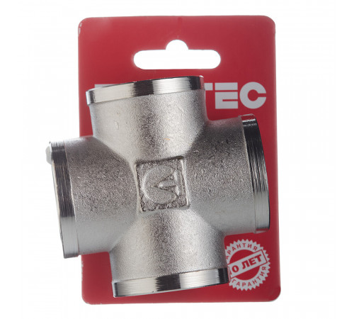 Крестовина Valtec 1 ВР(г) х 1 ВР(г) х 1 ВР(г) х 1 ВР(г) латунная (VTr.760.N.0006) Крестовина Valtec 1 ВР(г) х 1 ВР(г) х 1 ВР(г) х 1 ВР(г) латунная (VTr.760.N.0006)