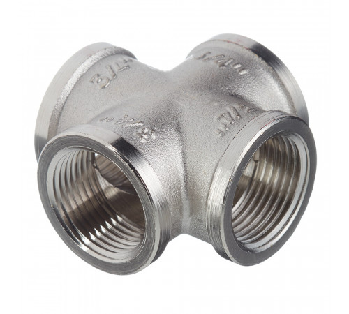 Крестовина Valtec 3/4 ВР(г) х 3/4 ВР(г) х 3/4 ВР(г) х 3/4 ВР(г) латунная (VTr.760.N.0005) Крестовина Valtec 3/4 ВР(г) х 3/4 ВР(г) х 3/4 ВР(г) х 3/4 ВР(г) латунная (VTr.760.N.0005)