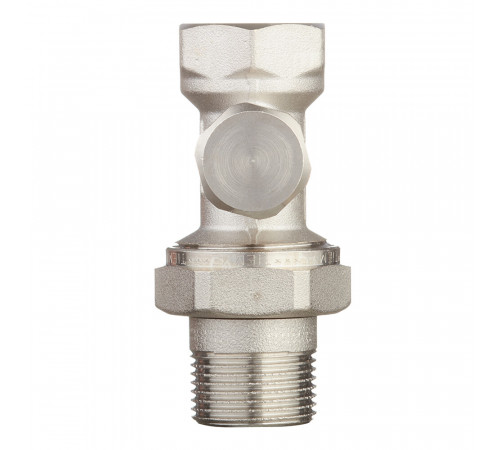 Клапан запорный Tiemme 3/4 НР(ш) х 3/4 ВР(г) для радиатора (3230014 / 3235N0505EC)