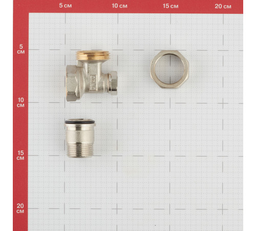 Клапан запорный угловой Valtec 3/4 НР(ш) х 3/4 ВР(г) для радиатора (VT.019.N.05) Клапан запорный угловой Valtec 3/4 НР(ш) х 3/4 ВР(г) для радиатора (VT.019.N.05)