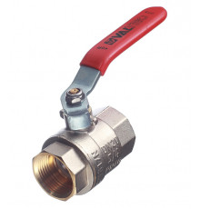 Кран шаровой латунный Valtec Base 3/4 ВР(г) х 3/4 ВР(г) ручка прямой (VT.214.N.05)