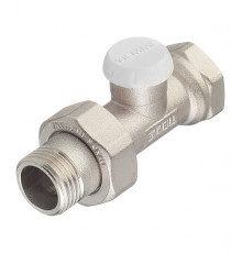 Клапан запорный Tiemme 1/2 НР(ш) х 1/2 ВР(г) для радиатора (3230003)