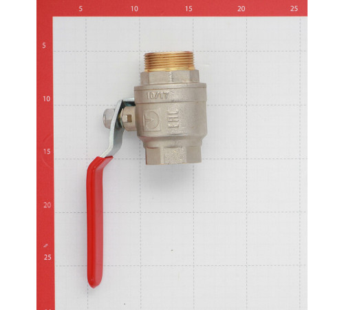 Кран шаровой латунный Valtec Base 1 1/2 ВР(г) х 1 1/2 НР(ш) ручка прямой (VT.215.N.08) Кран шаровой латунный Valtec Base 1 1/2 ВР(г) х 1 1/2 НР(ш) ручка прямой (VT.215.N.08)