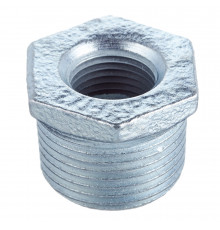 Футорка Gebo Platinum (241-25V) 1 НР(ш) х 1/2 ВР(г) чугунная оцинкованная
