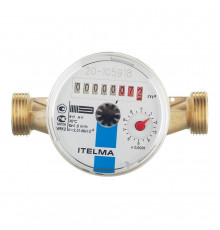Счетчик для холодной воды Itelma WFK20 DN15 110 мм без сгонов