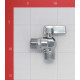 Кран шаровой латунный Valtec 1/2 НР(ш) х 1/2 НР(ш) к бытовой технике мини угловой (VT.392.N.04)