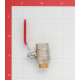 Кран шаровой латунный Valtec Base 3/4 ВР(г) х 3/4 НР(ш) ручка прямой (VT.215.N.05)