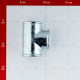 Тройник Gebo Platinum (130-6V) 1 ВР(г) х 1 ВР(г) х 1 ВР(г) чугунный оцинкованный