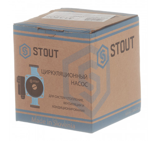 Циркуляционный насос для систем отопления Stout 25/60-130 DN25 подъем 6,5 м 130 мм с гайками (SPC-0010-2560130) Циркуляционный насос для систем отопления Stout 25/60-130 DN25 подъем 6,5 м 130 мм с гайками (SPC-0010-2560130)