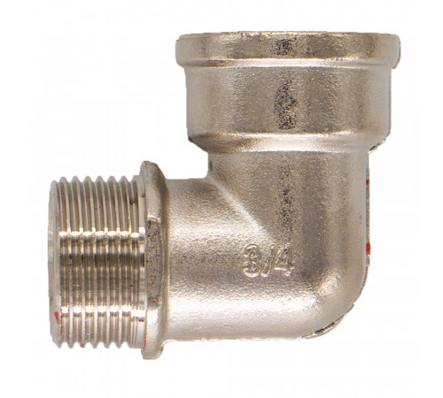 Угол с ограничителем CTM 1/2 ВР(г) х 1/2 НР(ш) латунный