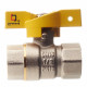 Кран шаровой газовый СТМ 1/2 ВР(г) х 1/2 ВР(г) бабочка