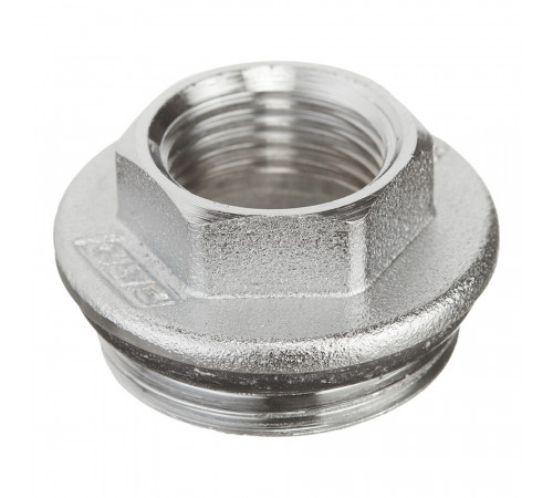 Футорка Far 1 НР(ш) х 1/2 ВР(г) латунная (FK 4200 112) Футорка Far 1 НР(ш) х 1/2 ВР(г) латунная (FK 4200 112)