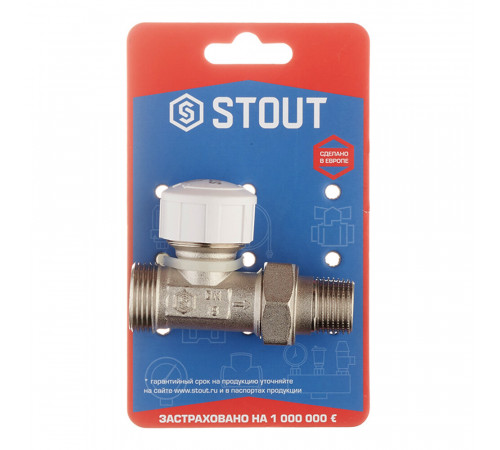 Клапан термостатический Stout 1/2 ВР(г) х 3/4 НР(ш) для радиатора под евроконус (SVT-0001-100015) Клапан термостатический Stout 1/2 ВР(г) х 3/4 НР(ш) для радиатора под евроконус (SVT-0001-100015)