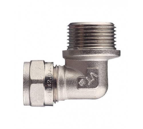Угол VALTEC (VTm.353.N.001605) 16 обж(ц) х 3/4 НР(ш)