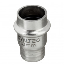 Заглушка Valtec (VTi.961.I.000018) 18 мм нержавеющая сталь