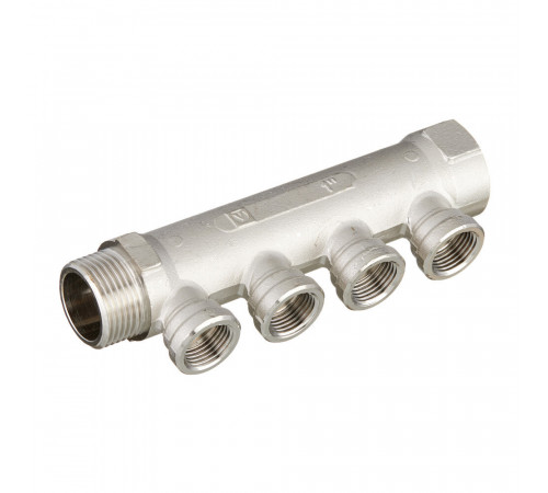 Коллектор Valtec 1 ВР(г) х 4 выхода 1/2 ВР(г) х 1 НР(ш) (VTc.550.N.0604) Коллектор Valtec 1 ВР(г) х 4 выхода 1/2 ВР(г) х 1 НР(ш) (VTc.550.N.0604)