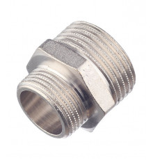 Ниппель переходной Stout 1 НР(ш) х 3/4 НР(ш) латунный (SFT-0004-000134)