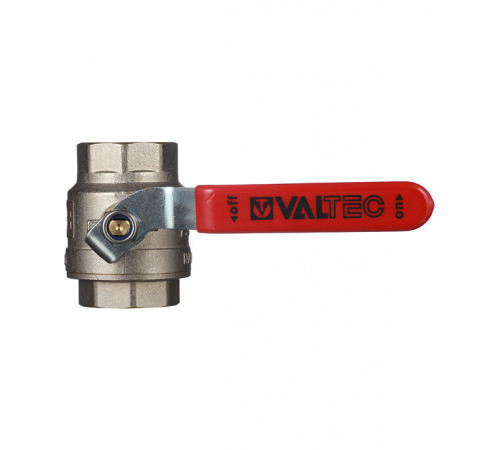 Кран шаровой латунный Valtec Base 1 1/2 ВР(г) х 1 1/2 ВР(г) ручка прямой (VT.214.N.08)