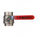 Кран шаровой латунный Valtec Base 1 1/2 ВР(г) х 1 1/2 ВР(г) ручка прямой (VT.214.N.08)