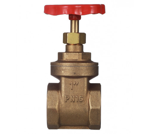 Задвижка клиновая латунный Valtec 1 ВР(г) х 1 ВР(г) вентиль (VT.012.G.06)