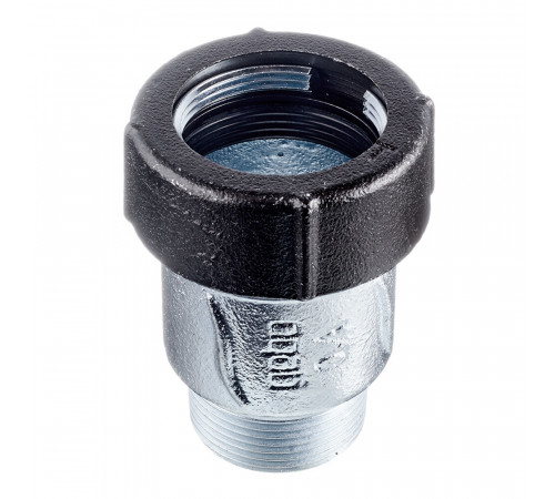 Соединитель Gebo Quick (AK114/GBAK13) 1 1/4 НР(ш) чугунный оцинкованный