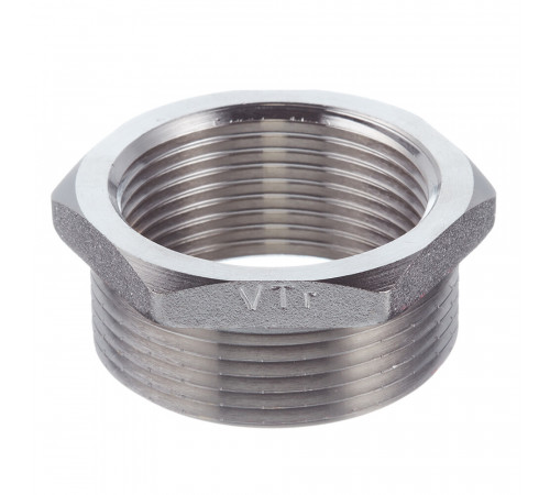 Футорка Valtec 1 1/2 НР(ш) х 1 1/4 ВР(г) латунная (VTr.581.N.0807) Футорка Valtec 1 1/2 НР(ш) х 1 1/4 ВР(г) латунная (VTr.581.N.0807)