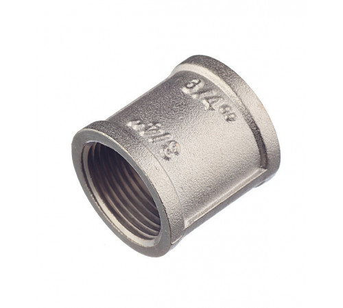 Муфта Valtec 3/4 ВР(г) х 3/4 ВР(г) латунная (VTr.270.N.0005) Муфта Valtec 3/4 ВР(г) х 3/4 ВР(г) латунная (VTr.270.N.0005)