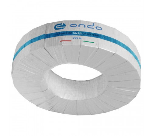 Труба PE-Xa Ondo 16х2,2 мм из сшитого полиэтилена (200 м) серая (OPXA16222-200) Труба PE-Xa Ondo 16х2,2 мм из сшитого полиэтилена (200 м) серая (OPXA16222-200)