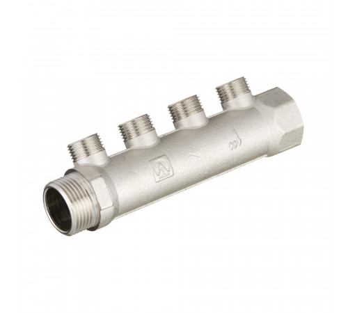 Коллектор Valtec 1 ВР(г) х 4 выхода 1/2 НР(ш) х 1 НР(ш) (VTc.500.N.0604) Коллектор Valtec 1 ВР(г) х 4 выхода 1/2 НР(ш) х 1 НР(ш) (VTc.500.N.0604)