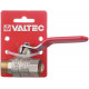Кран шаровой латунный Valtec Base 1/2 ВР(г) х 1/2 НР(ш) ручка прямой (VT.215.N.04)