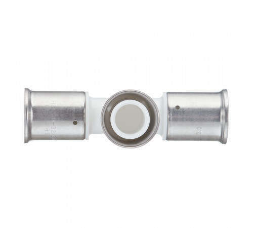 Тройник Henco (9PKW-323232) 32(пресс) х 32(пресс) х 32(пресс) белый PVDF Тройник Henco (9PKW-323232) 32(пресс) х 32(пресс) х 32(пресс) белый PVDF