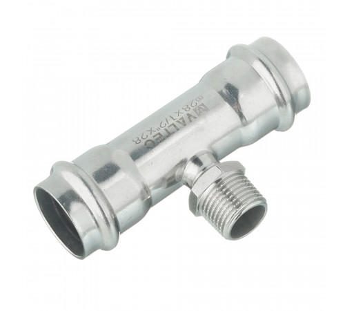 Тройник Valtec (VTi.933.I.280428) 28 мм х 1/2 НР(ш) х 28 мм нержавеющая сталь Тройник Valtec (VTi.933.I.280428) 28 мм х 1/2 НР(ш) х 28 мм нержавеющая сталь