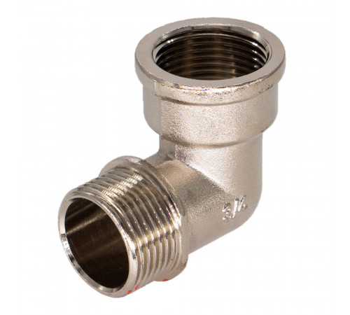 Угол с ограничителем CTM 1/2 ВР(г) х 1/2 НР(ш) латунный