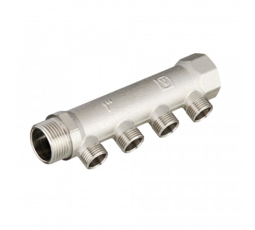 Коллектор Valtec 1 ВР(г) х 4 выхода 1/2 НР(ш) х 1 НР(ш) (VTc.500.N.0604) Коллектор Valtec 1 ВР(г) х 4 выхода 1/2 НР(ш) х 1 НР(ш) (VTc.500.N.0604)